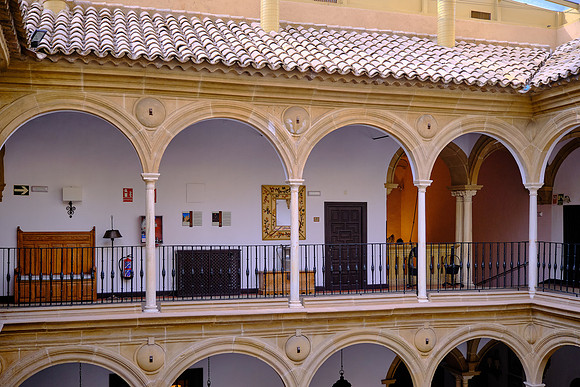 The Parador de Úbeda (our hotel) is housed in a 16th-century palace.