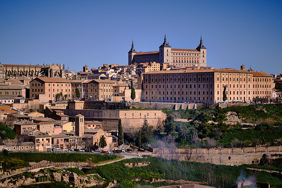 Toledo was a melting pot in medieval times. Christians, Arabs, and Jews lived together for centuries.