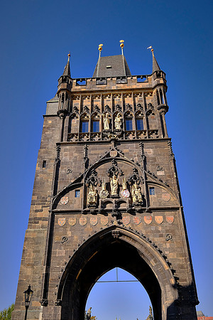 Although there are 18 bridges crossing the Vltava River in Prague, the Charles Bridge is the oldest of them all.