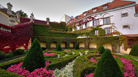The Vrtba Palace Garden is an Italian-style Baroque terrace-garden built for Jan Josef, Count of Vrtba, near Vrtba Palace in 1715-1720.