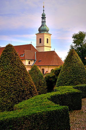 Local church near Vrtba Garden, Prague