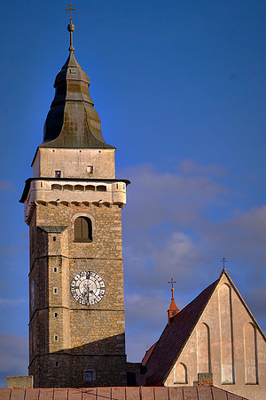Slavonice lies on the Austrian border in the historical land of Moravia.