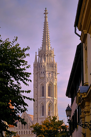 The Church of the Assumption of the Buda Castle, known as the Matthias Church in Budapest, Hungary