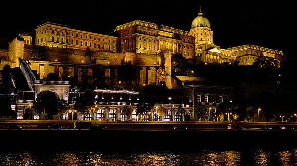 Swiss Government Building from the Danube River