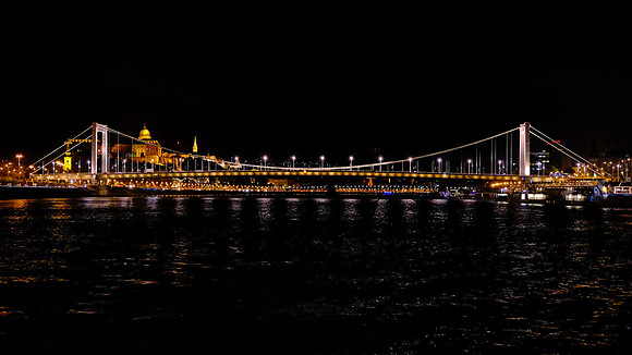 Elizabeth Bridge from the Danube River