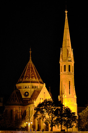 Reformed church Szilagyi Dezso of Budapest was built from 1894-96