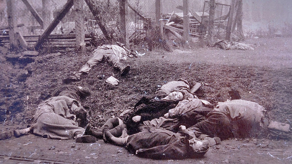 Many of the civilians attempted to flee Hungary in advance of the Soviet Red Army; not all were successful.