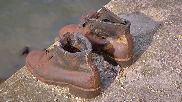 80,000 people not shot along the banks of the Danube were deported from Hungary to concentration camps in Austria.