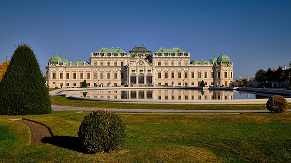 Prince Eugene of Savoy (1663-1736) built Belvedere Palace as his summer home in Vienna, Austria.