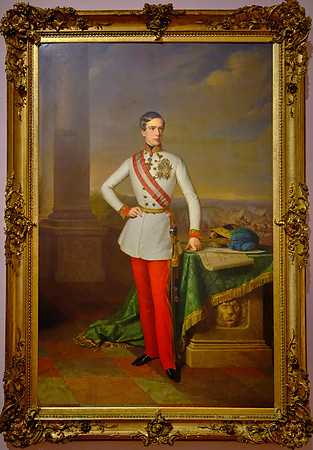 Emperor Francis Joseph (1830-1916) in Upper Belvedere Palace, Vienna