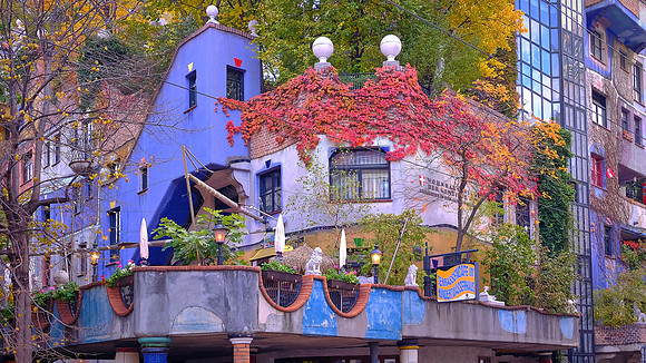 His best-known work is the Hundertwasserhaus in Vienna which is imaginative, vital, and unique.