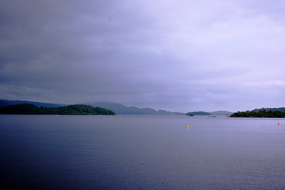 The drainage was carved by ice during the Loch Lomond Readvance between 20,000 and 10,000 years ago.