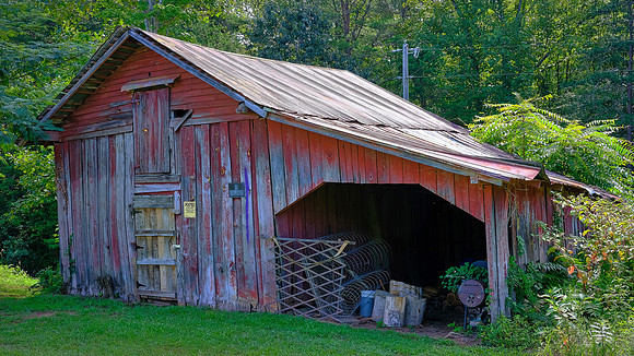 On the road to Hanging Rock State Park, Danbury, NC