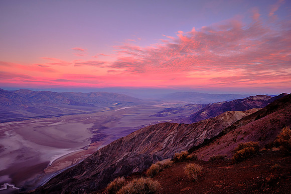 Dante's View at sunrise, Death Valley NP, CA