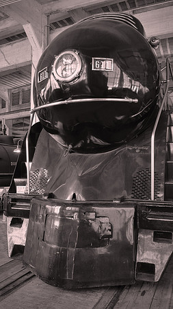 No. 611 was built at the Roanoke Shops in May 1950.