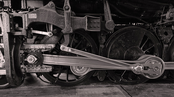 No. 611 is the only surviving example of fourteen class "J" locomotives.