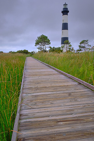 Bodie Island Lighthouse (1872), Nags Head, North Carolina, in the aftermath of Hurricane Sally