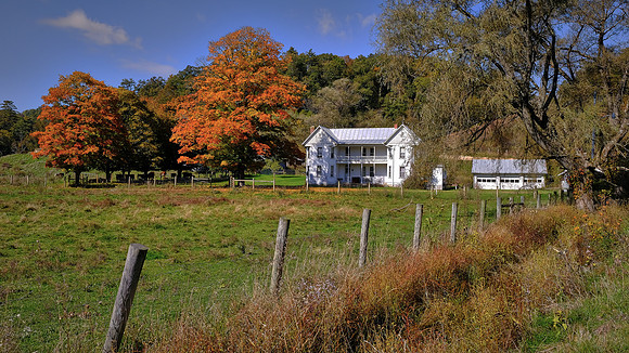 West Virginia in the autumn