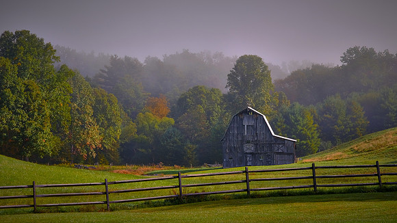 West Virginia in the autumn