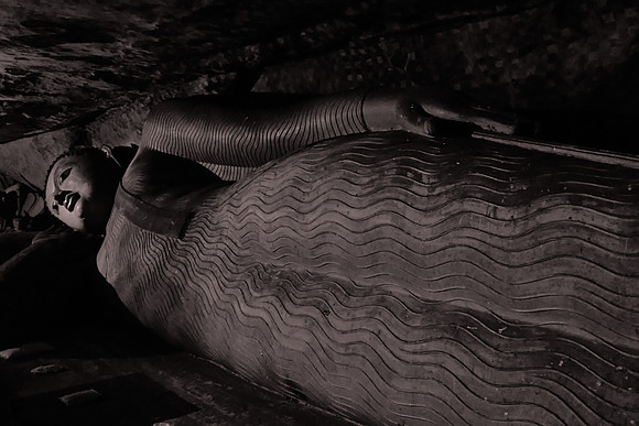 The centuries'-long effort to maintain the cave temples demonstrates constant and continual adherence to Buddhism in Sri Lanka.