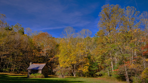 Historic Cabin, Blue Ridge Parkway, NC