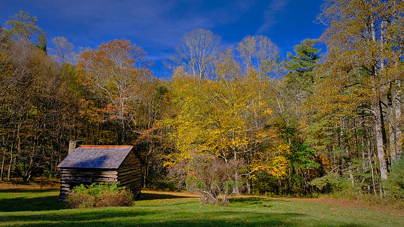 Historic Cabin, Blue Ridge Parkway, NC