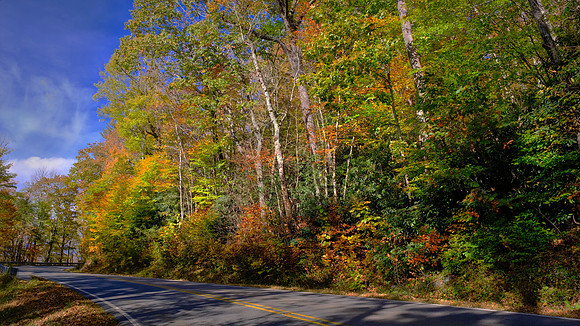 Carolina in the Fall, Blue Ridge Parkway, NC