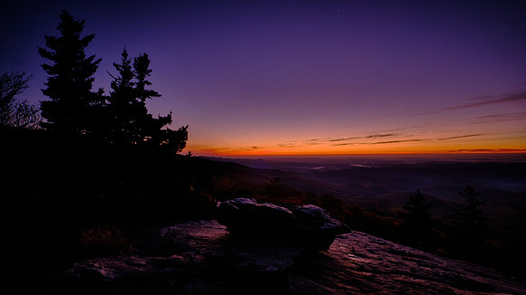 Sunrise over Beacon Heights, Blue Ridge Parkway, NC