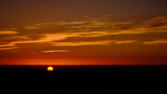 Sunrise over Beacon Heights, Blue Ridge Parkway, NC