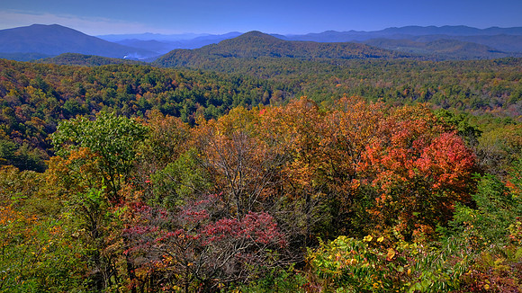 Carolina in the Fall, Blue Ridge Parkway, NC