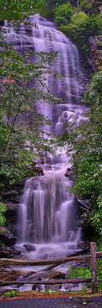Shunkawauken Falls near Saluda, North Carolina