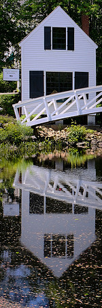 Arched bridge, Somesville, Mount Desert Island, Maine