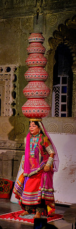At night in Udaipur, Rajasthan, India.