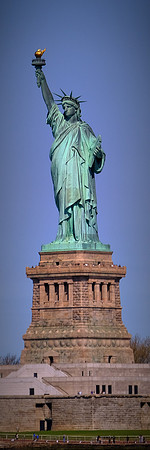 Statue of Liberty National Monument, Hudson River, New York City (construction started September 1875)