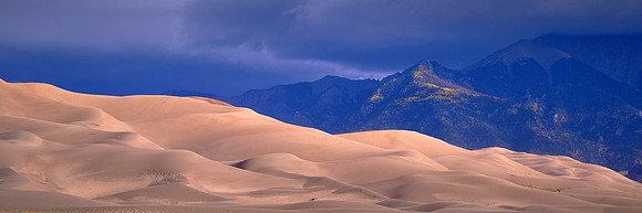 Sunset over Great Sand Dunes National Park, Colorado