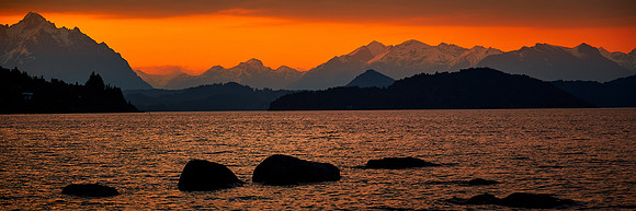 Sunset, Bariloche & Nahuel Huapi National Park, Argentina