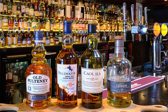 Talisker is one of the four Scotch distilleries on the Isle of Skye.