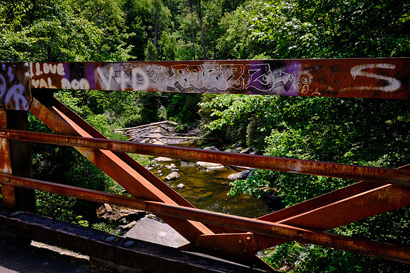Old Iron Bridge, Bull Pen Rd., Cashiers, NC