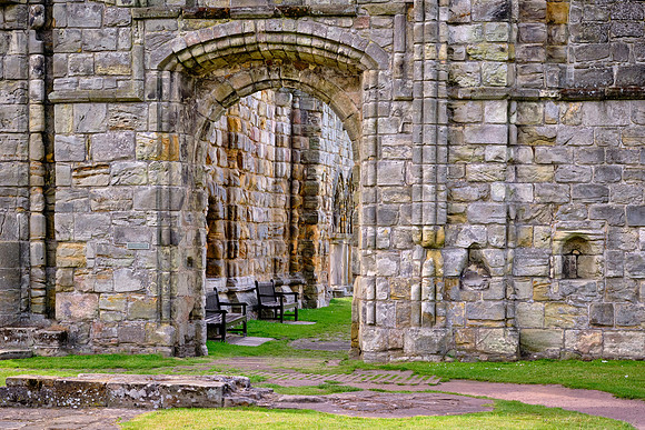 The building was approximately 390 ft long and is the largest church to have been built in Scotland.