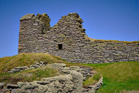 The Viking Age ruins make up the largest such site anywhere in Britain and include a longhouse.