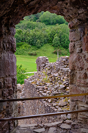 The first record of Urquhart Castle occurs in 1296 when it was captured by Edward I of England.