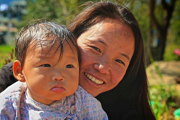 Rural life on the outskirts of Kathmandu