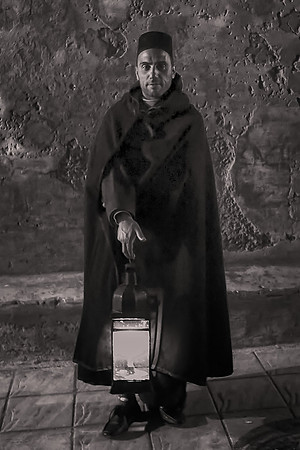 The Night Watchman, Fez medina, Morocco