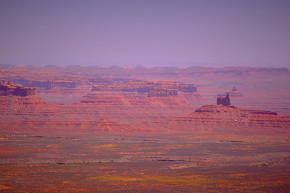 Moki Dugway, UT.  The Moki Dugway was constructed in the 1950’s to provide a way to haul ore from the Happy Jack Mine on Cedar Mesa to the mill in Halchita near Mexican Hat.