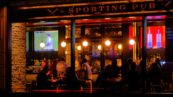 Charleston at night