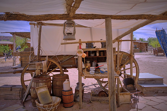 Bluff, UT. Brothers Hyram and Benjamin Perkins had experience using explosives from their days as miners in Wales and were put in charge of drilling and blasting to make a path for wagon passage.