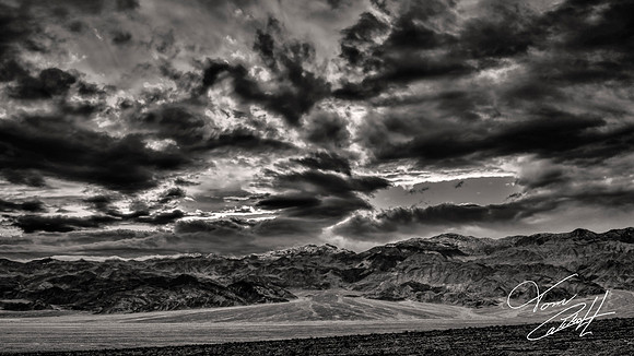 Storm over Titus Canyon, Death Valley NP, CA