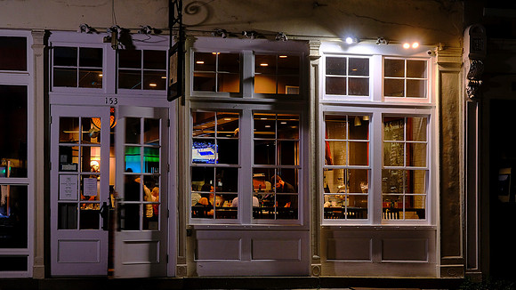 Charleston at night