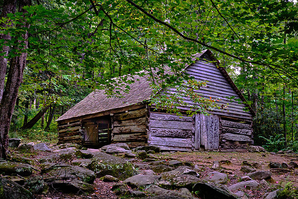 The barn on the property is the last four-pen barn in the Great Smoky Mountains National Park.