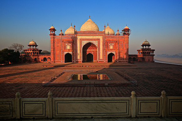 Taj Mahal - "Crown of Palaces" - built 1632-1653, Agra, India